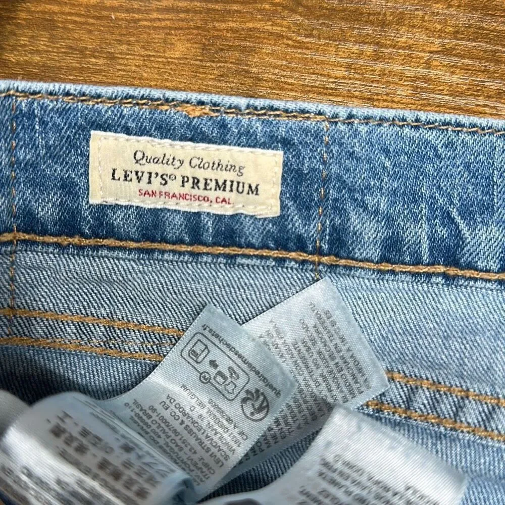 Levi’s Men’s 505 Premium San Francisco Straight Jeans size‎ 34x34